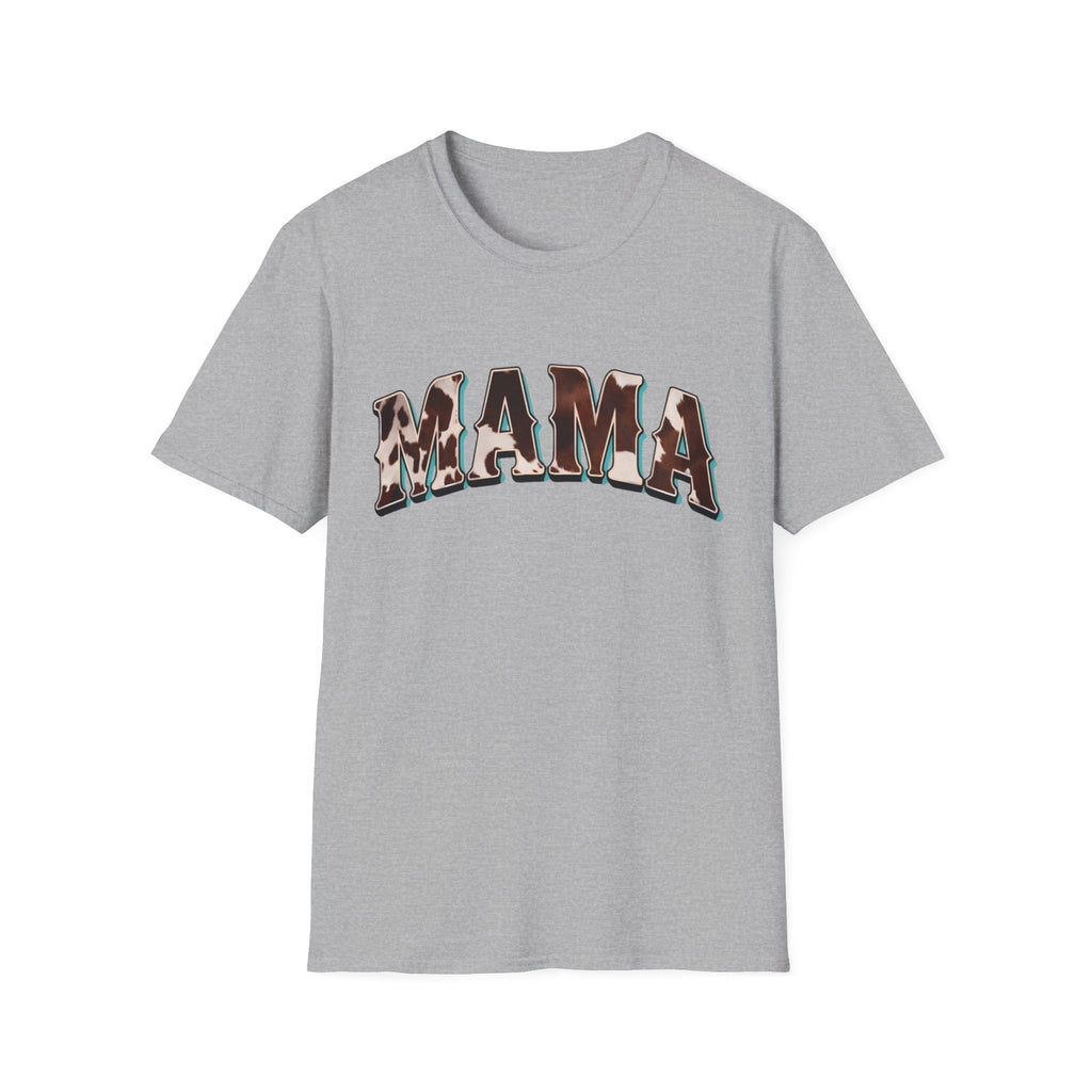 Mama - Cow Print T-shirt