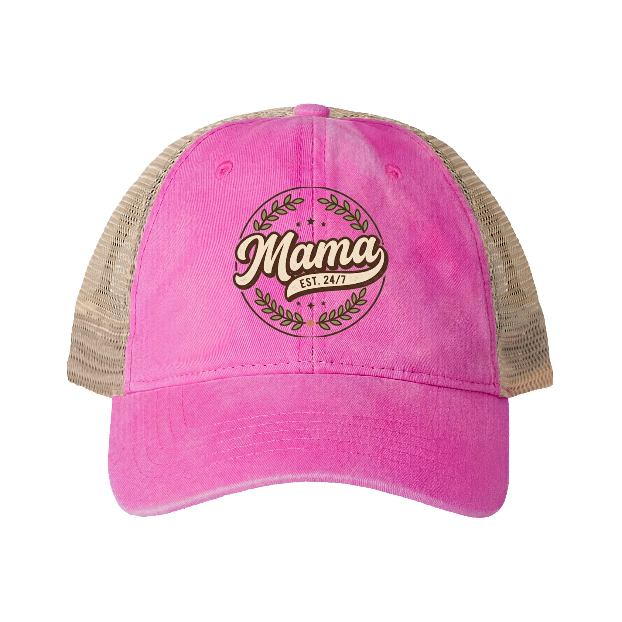 Women's Washed Mesh-Back Cap
