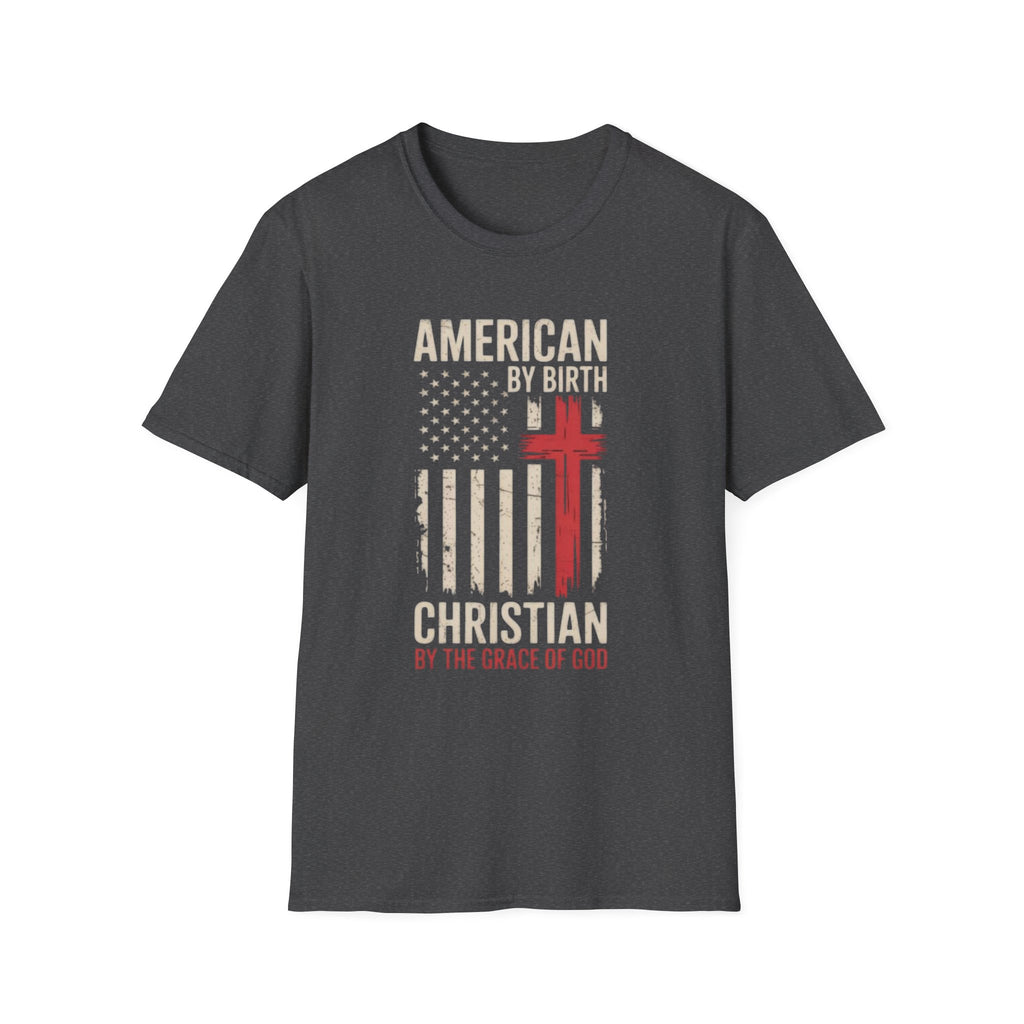 AMERICAN BY BIRTH TEE
