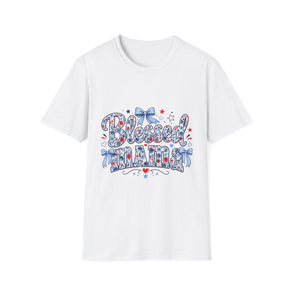 Blessed mama tee shirt