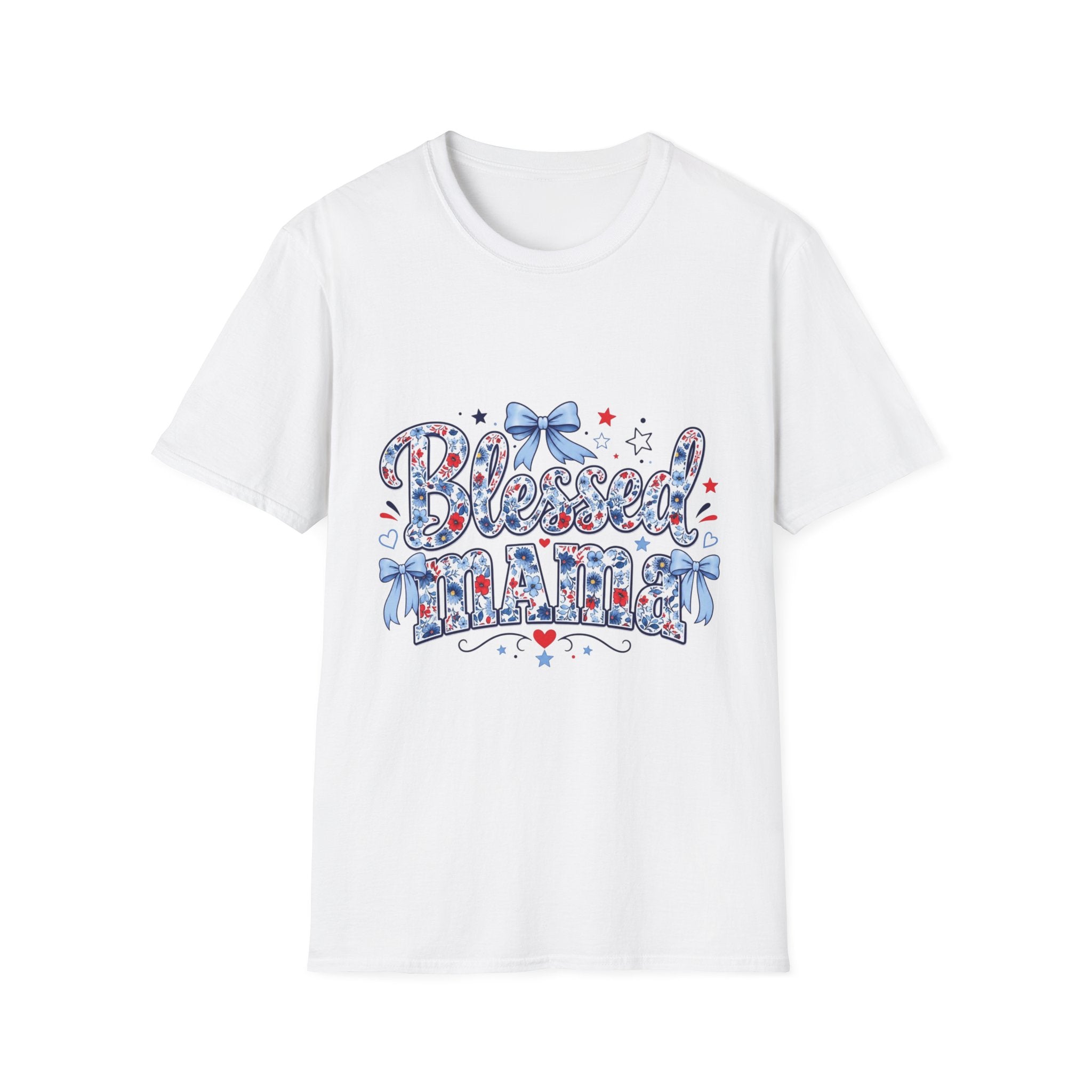 Blessed mama tee shirt
