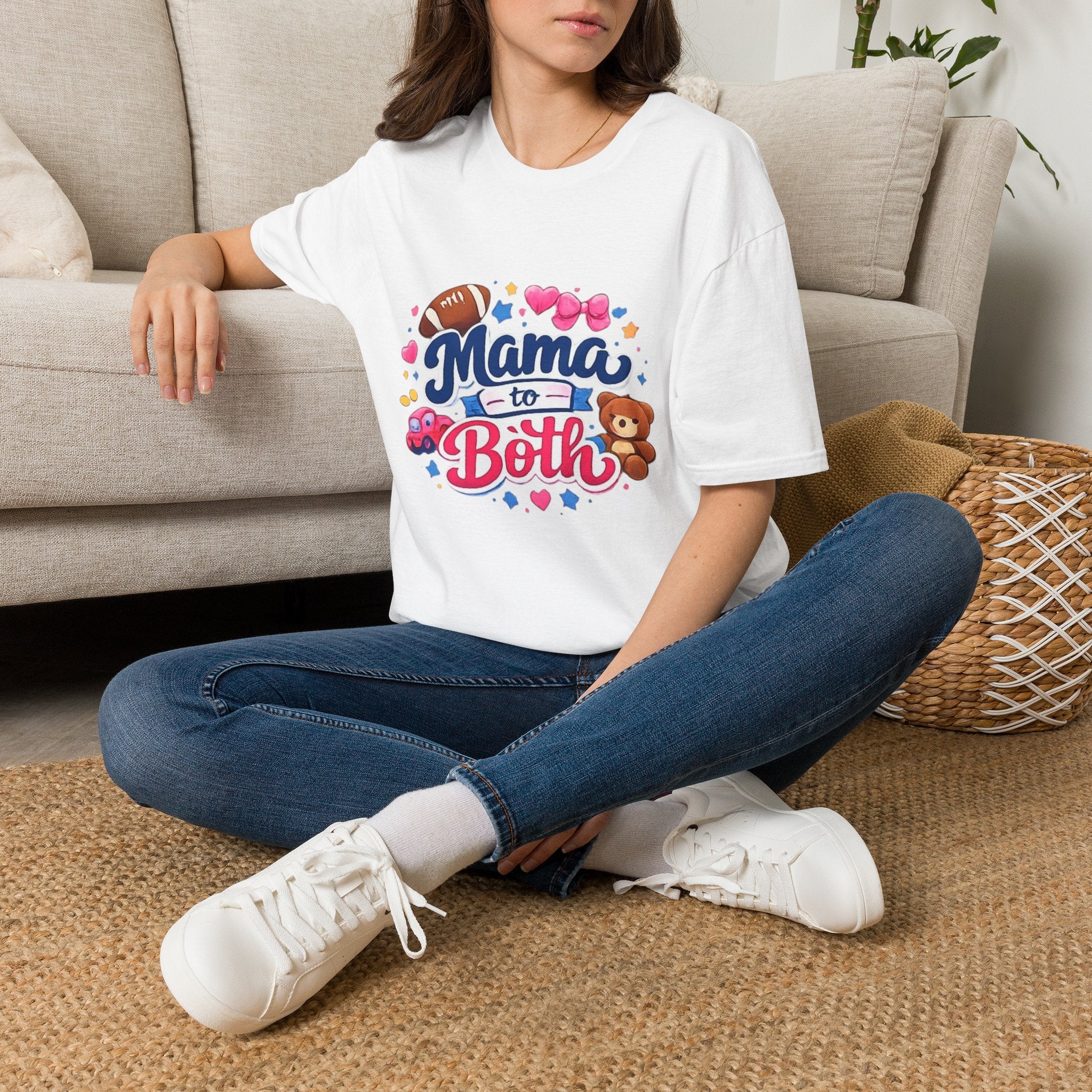 Mama to Both tee