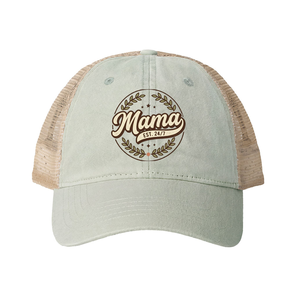 Women's Washed Mesh-Back Cap