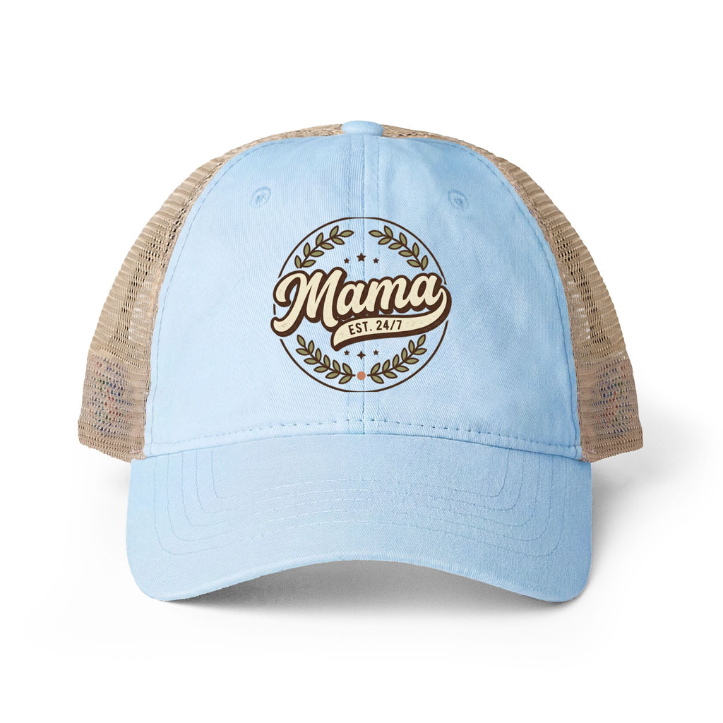 Women's Washed Mesh-Back Cap
