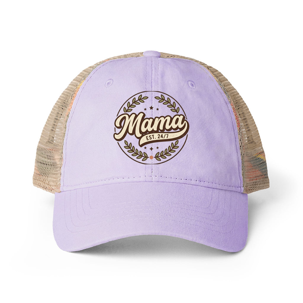 Women's Washed Mesh-Back Cap