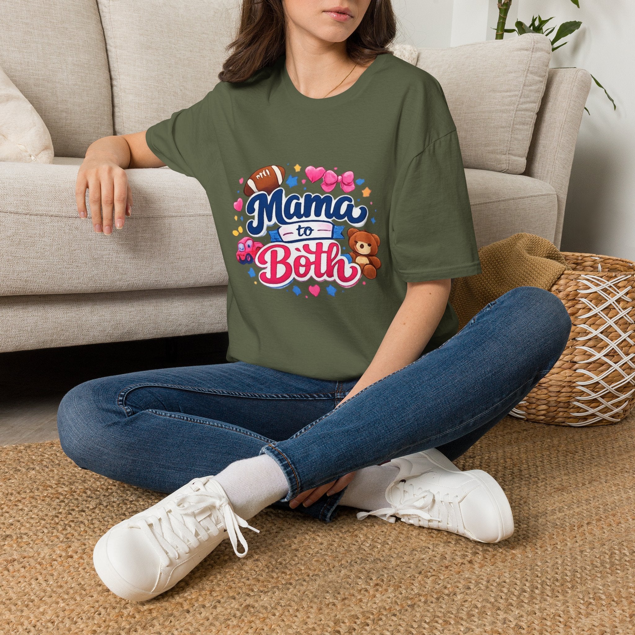 Mama to Both tee