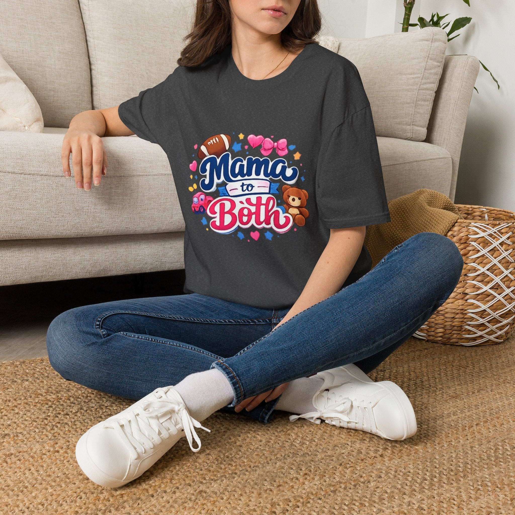 Mama to Both tee