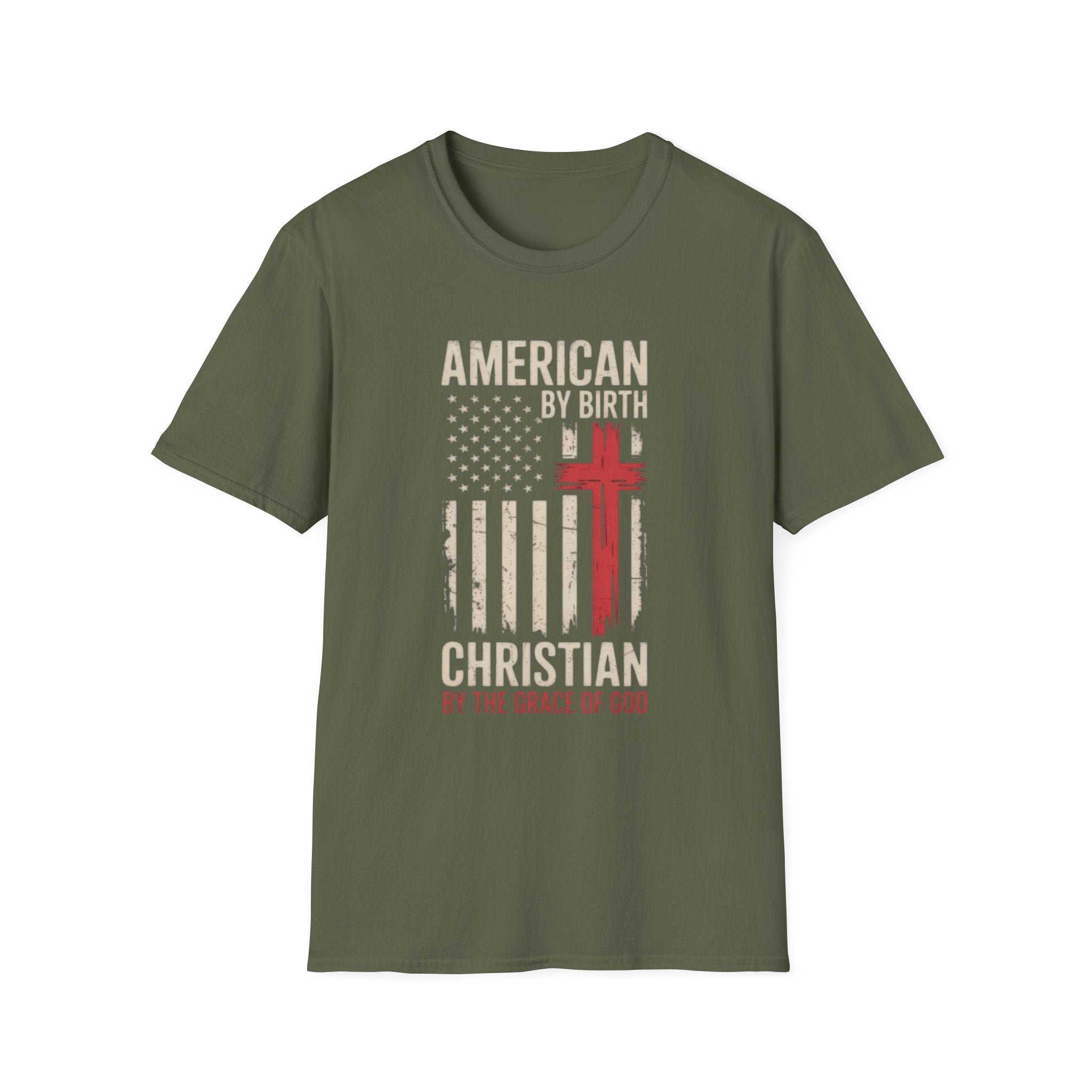 AMERICAN BY BIRTH TEE