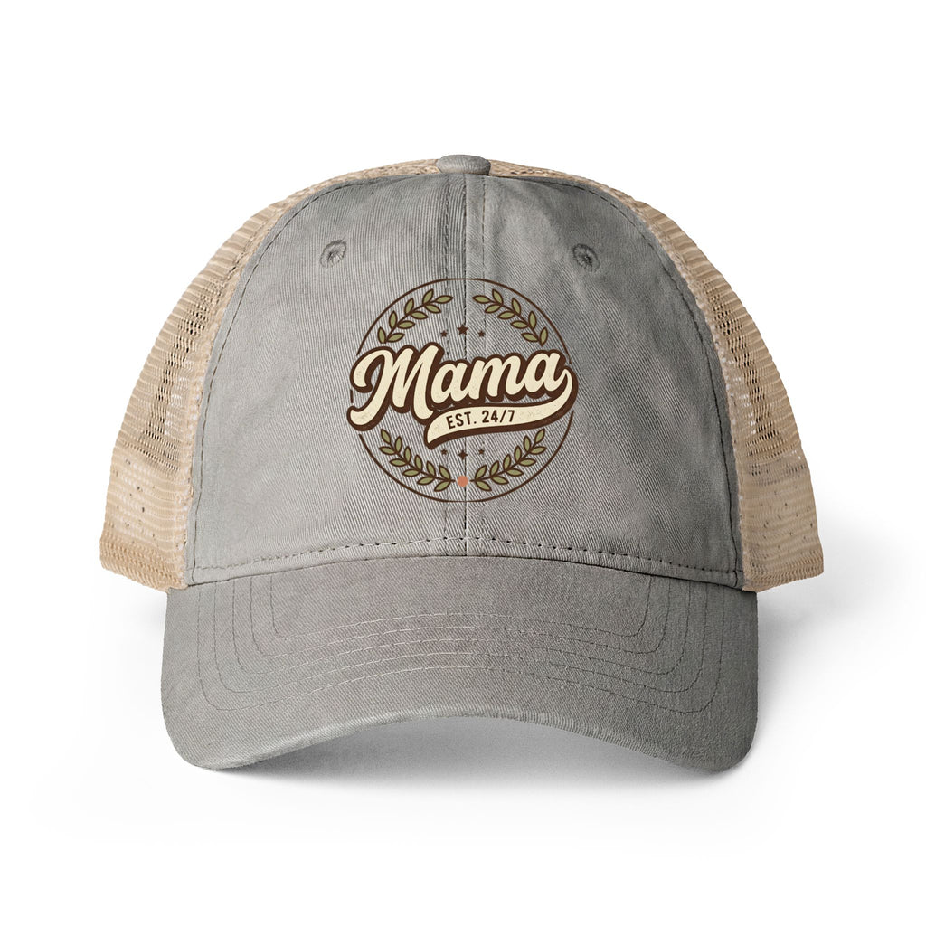 Women's Washed Mesh-Back Cap