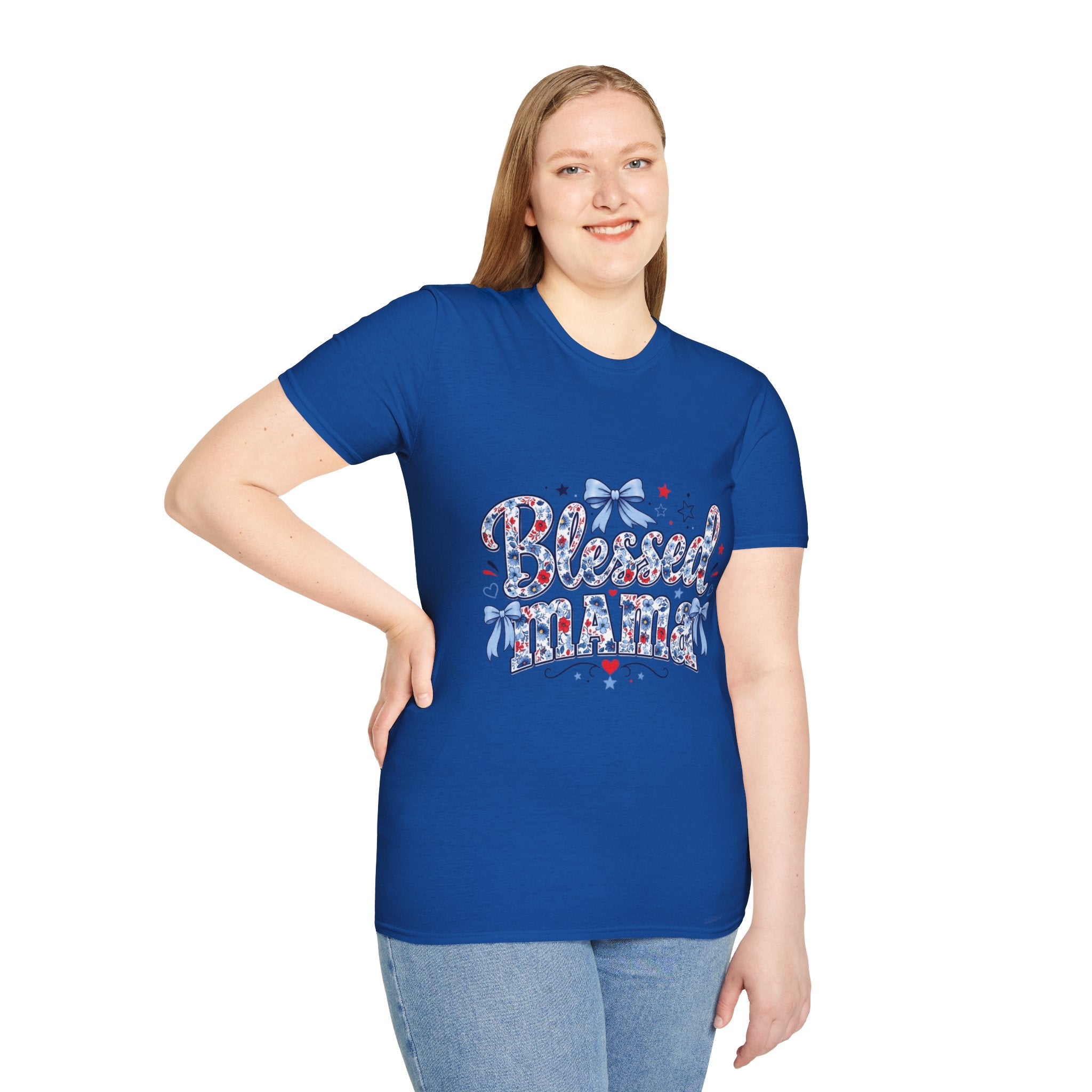 Blessed mama tee shirt