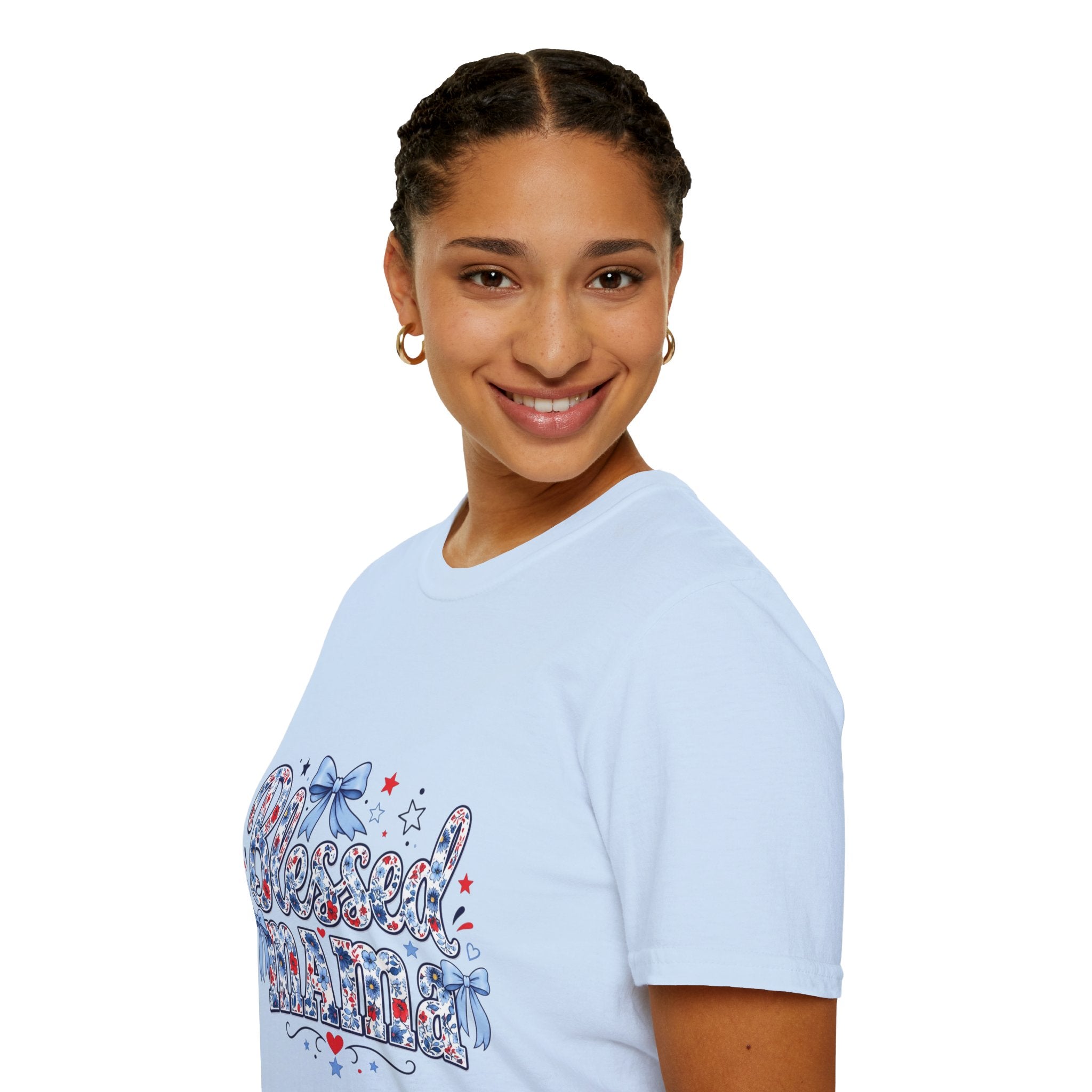 Blessed mama tee shirt