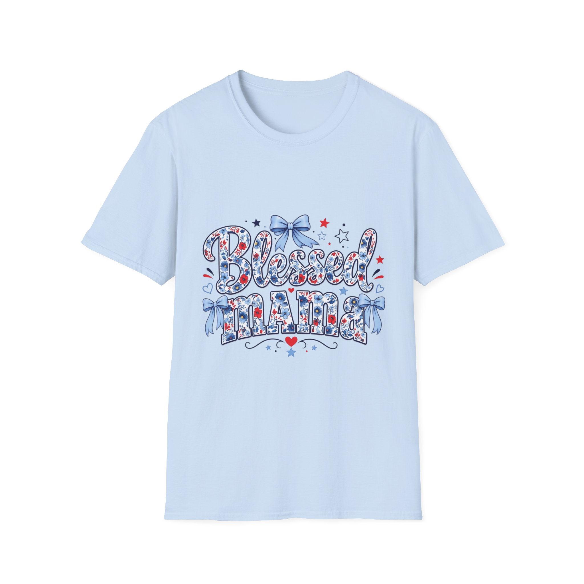 Blessed mama tee shirt