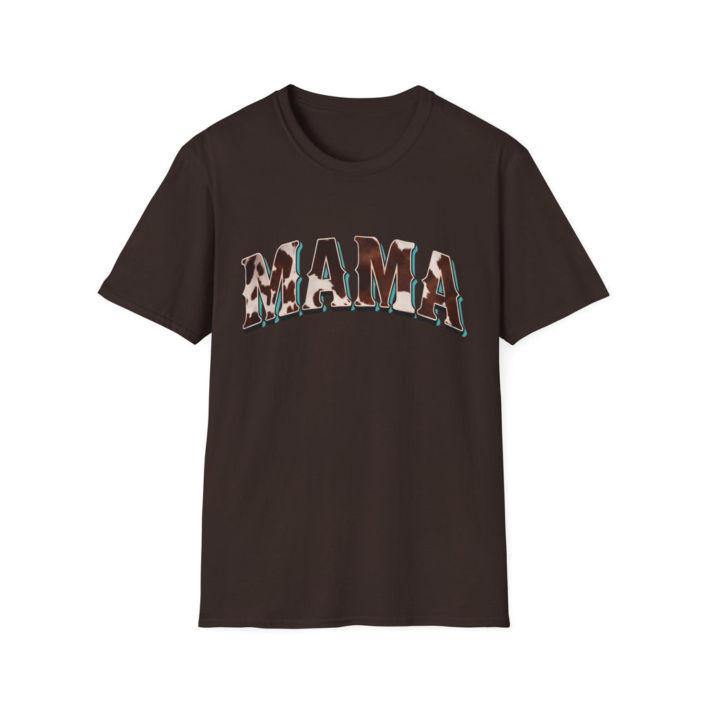 Mama - Cow Print T-shirt